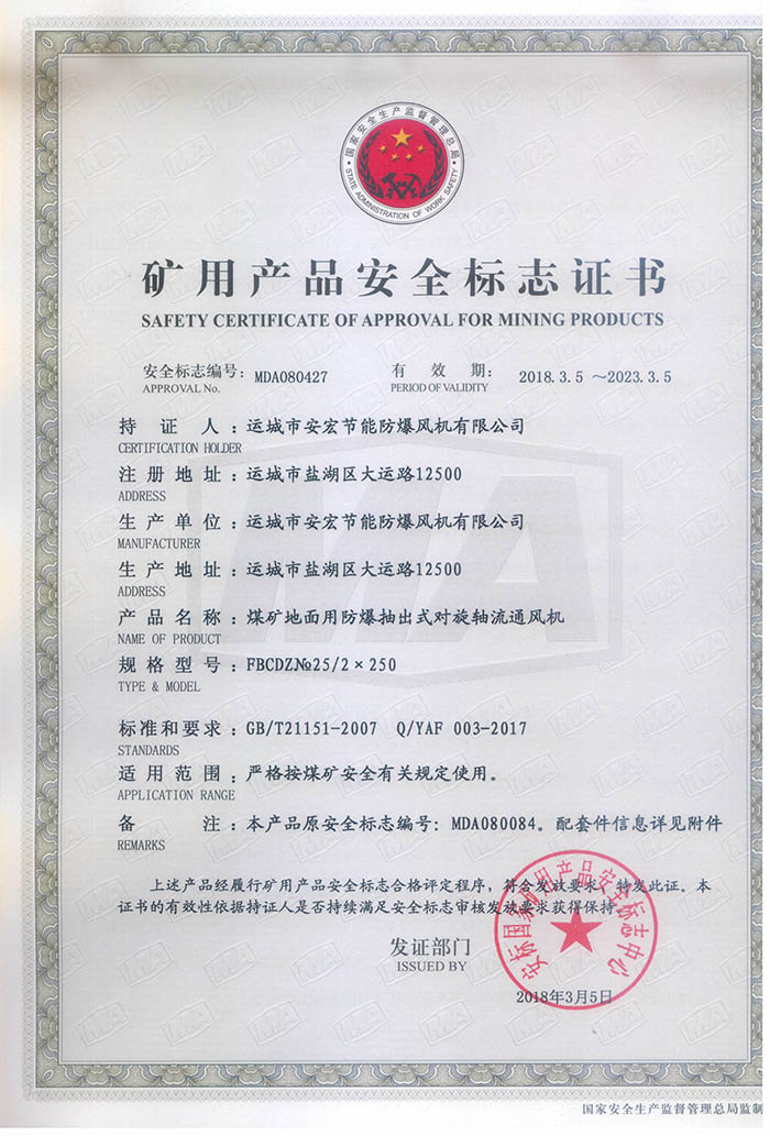 FBCDZ�� 25/2��250�V�îa(ch��n)Ʒ��ȫ��(bi��o)־�C��(sh��)